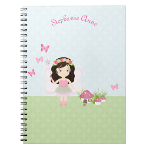 Caderno Espiral Woodland Fairy Princess