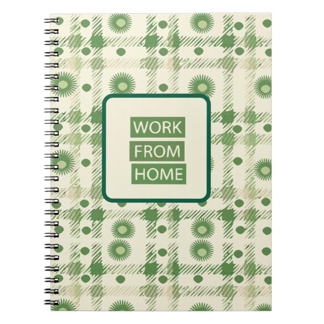 Caderno Espiral Work From home Notebook (Frente)