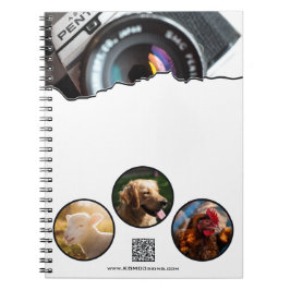 Caderno Espiral Workshop sobre fotografia em animais