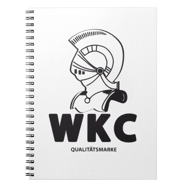 Caderno Espiral WW2 Alemanha empresa WKC (Frente)
