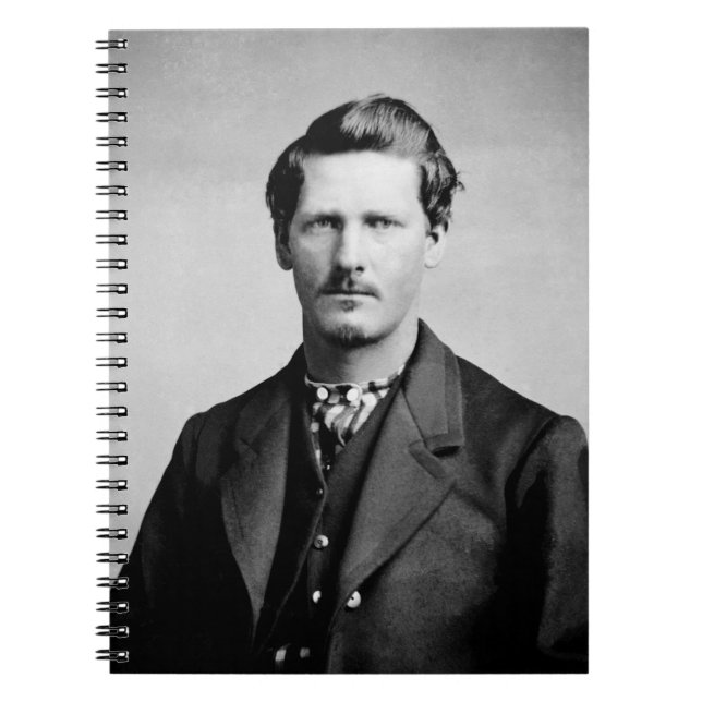 Caderno Espiral Wyatt Earp: Advogado, Lutador, Guardião de Salão (Frente)