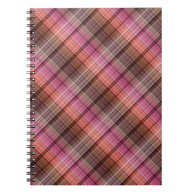 Caderno Espiral Xadrez, bela xadrez (Frente)