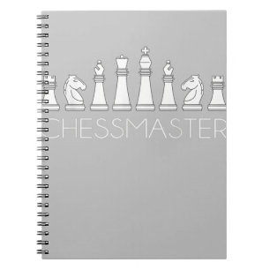 Caderno Espiral Xadrez - Chessmaster