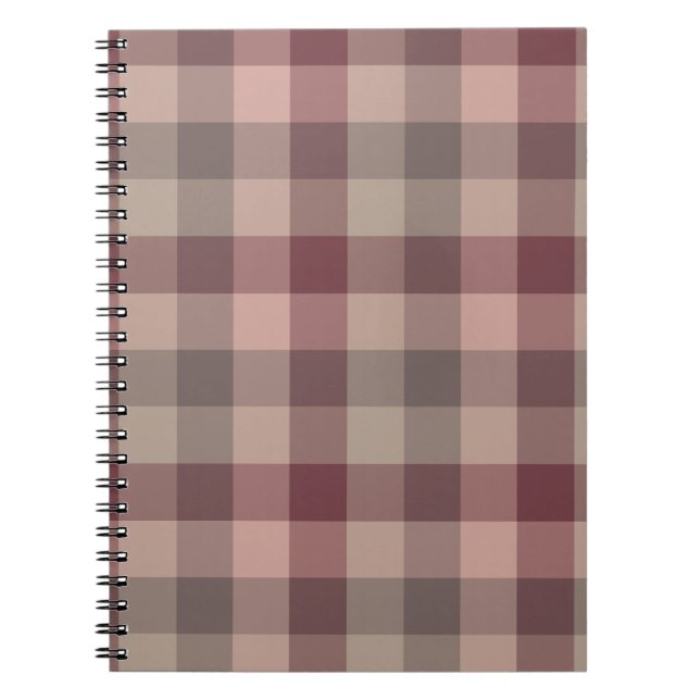 Caderno Espiral Xadrez de blushwood (Frente)