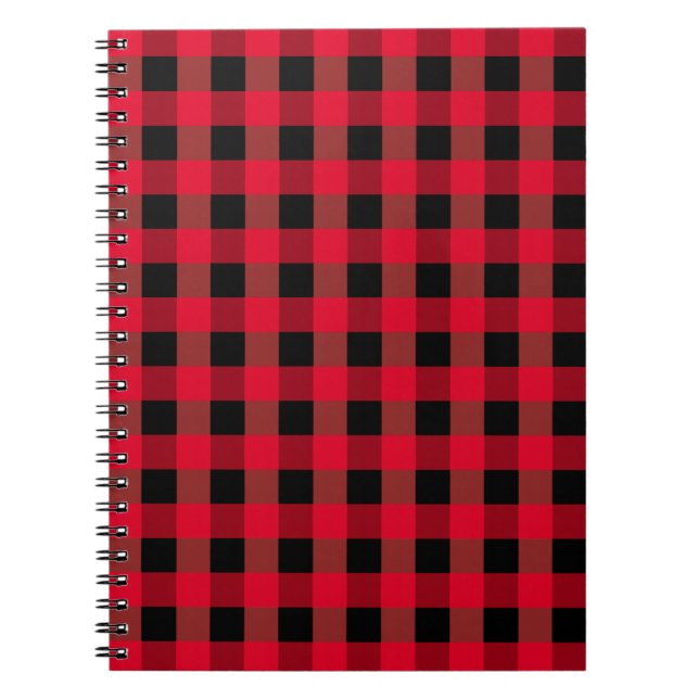 Caderno Espiral Xadrez de Buffalo (Frente)