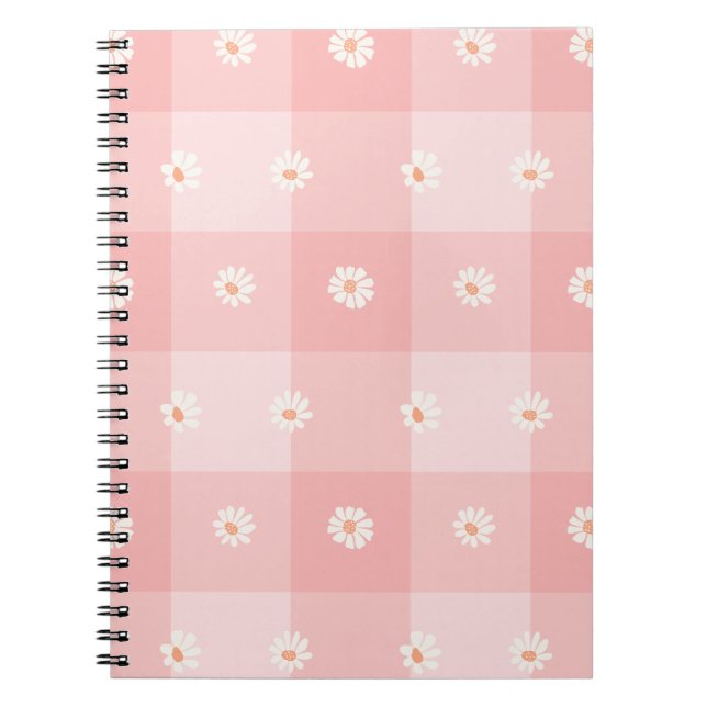 Caderno Espiral Xadrez de Margarida Pêssego (Frente)