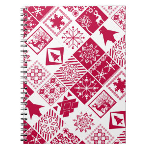 Caderno Espiral Xadrez escandinava