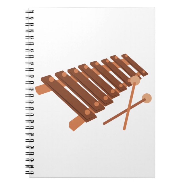 Caderno Espiral Xilofone (Frente)