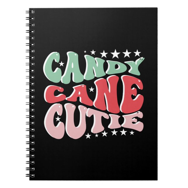 Caderno Espiral Xmas Gift Candy Cutie (Frente)