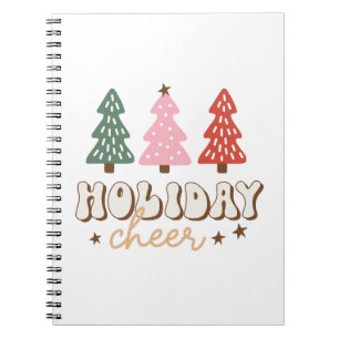 Caderno Espiral Xmas Gift Hoiday Cheer