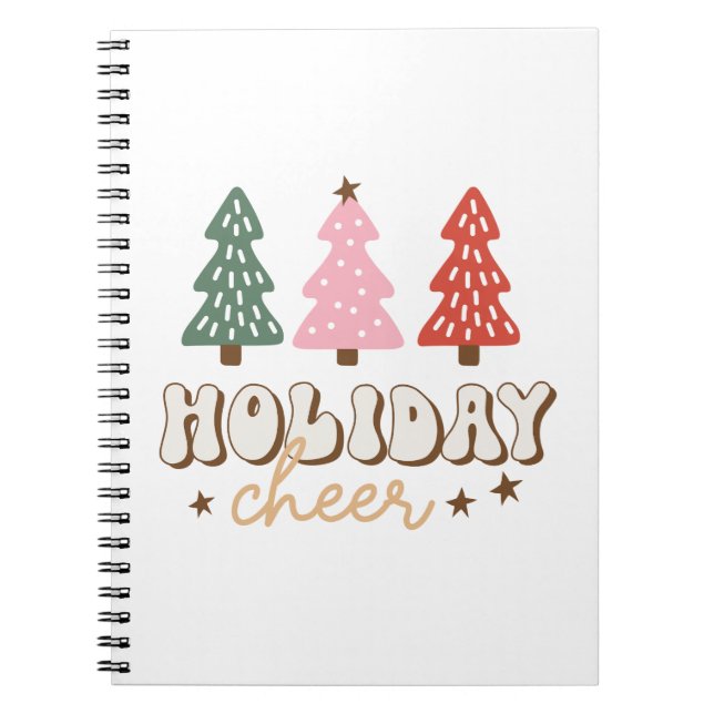 Caderno Espiral Xmas Gift Hoiday Cheer (Frente)
