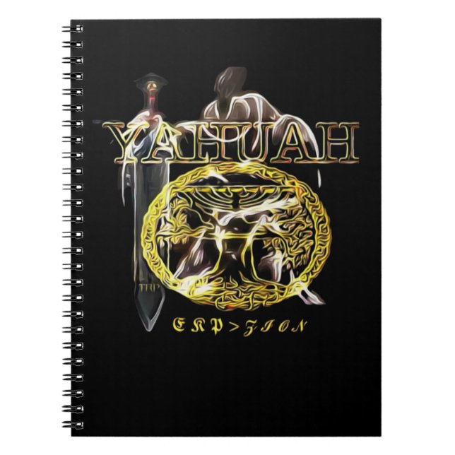 Caderno Espiral Yahuah-Name Acima De Todos Os Nomes 03 Royal (Frente)