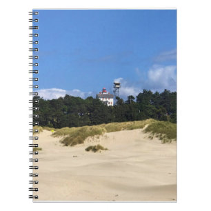 Caderno Espiral Yaquina Bay Lighthouse, Newport, Oregon