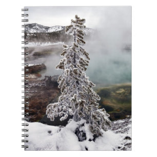 Caderno Espiral Yellowstone nevado