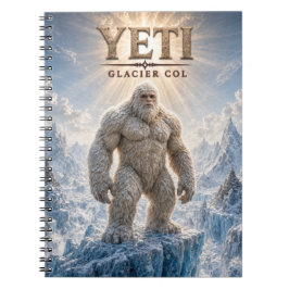 Caderno Espiral Yeti Glacier Col Dark Cinema