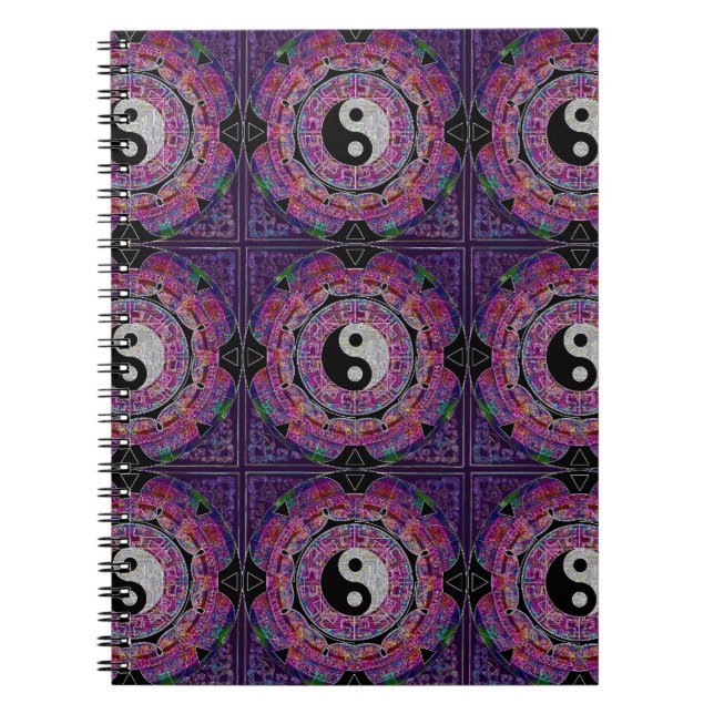 Caderno Espiral Yin Yang (Frente)