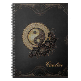 Caderno Espiral Yin yang, o símbolo que representa o equilíbrio