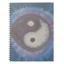 Caderno Espiral Yin Yang Tie Dye