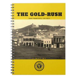 Caderno Espiral YNOME O 3g DOURADO-RUSH