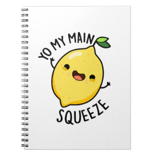 Caderno Espiral Yo Meu Amor, Piada Engraçada de Limão