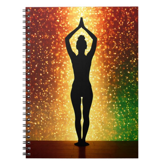 Caderno Espiral Yoga (Frente)
