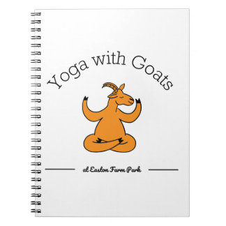 Caderno Espiral Yoga com Goats