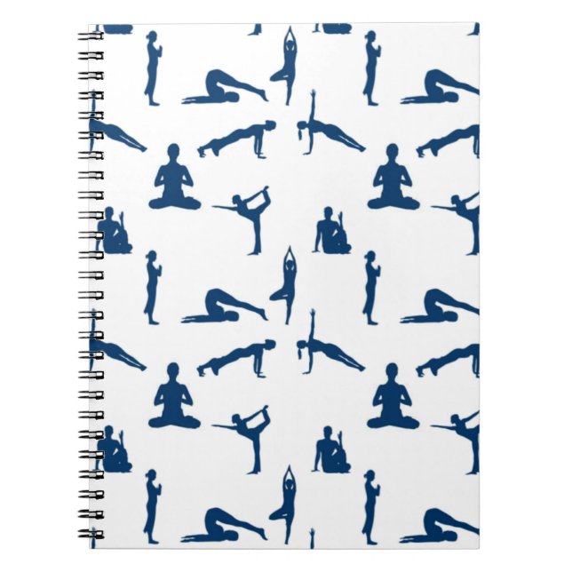 Caderno Espiral Yoga Poses (Frente)