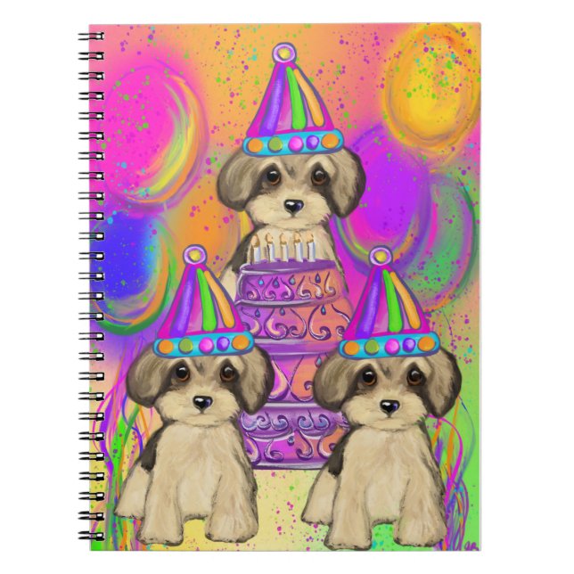 Caderno Espiral Yorkie Poo (Frente)