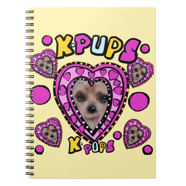 CADERNO ESPIRAL YORKIES  (Frente)