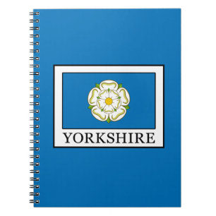 Caderno Espiral Yorkshire County Inglaterra