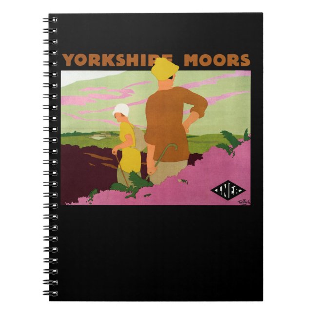 Caderno Espiral Yorkshire Moors (Frente)