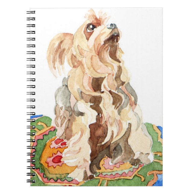 Caderno Espiral Yorkshire terrier 2012 (Frente)