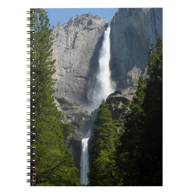 Caderno Espiral Yosemite Falls II do Parque Nacional Yosemite (Frente)