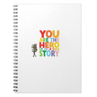 CADERNO ESPIRAL YOU ARE THE HERO 