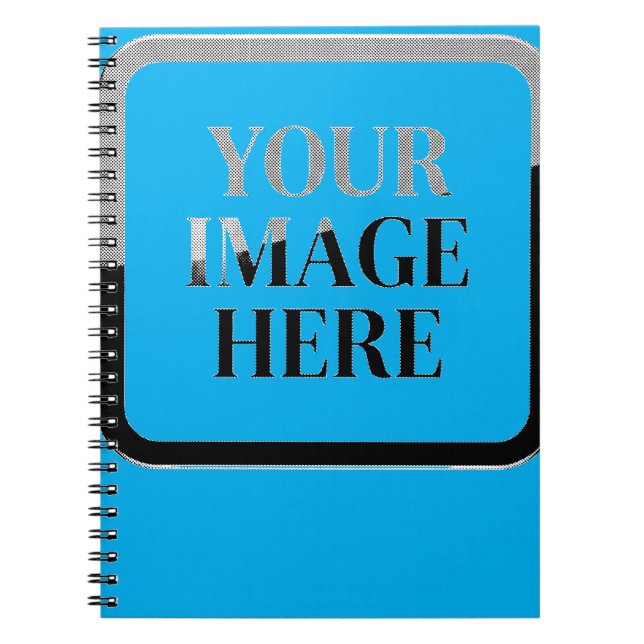 Caderno Espiral Your Custom Memory - Personalized Photo Placeholde (Frente)