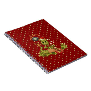 Caderno Espiral Yule Dragon
