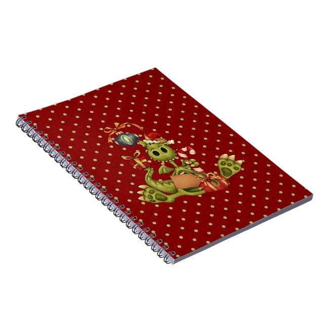 Caderno Espiral Yule Dragon (Lado Direito)