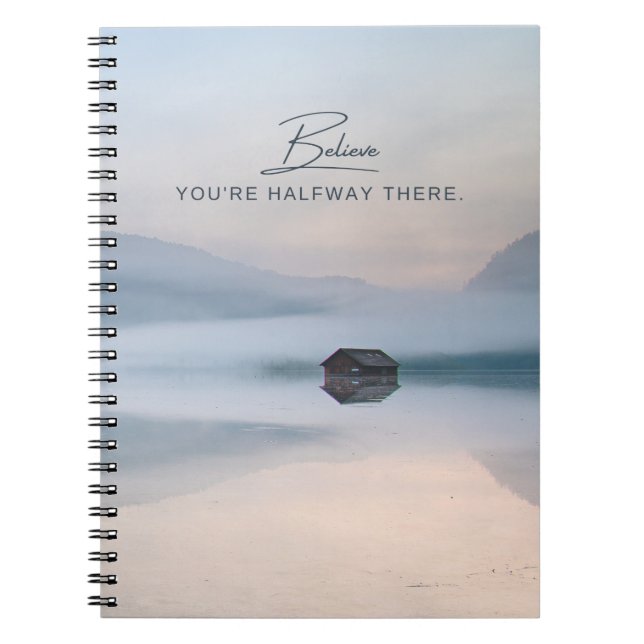 Caderno Espiral Zazzle sea & Sky (Frente)