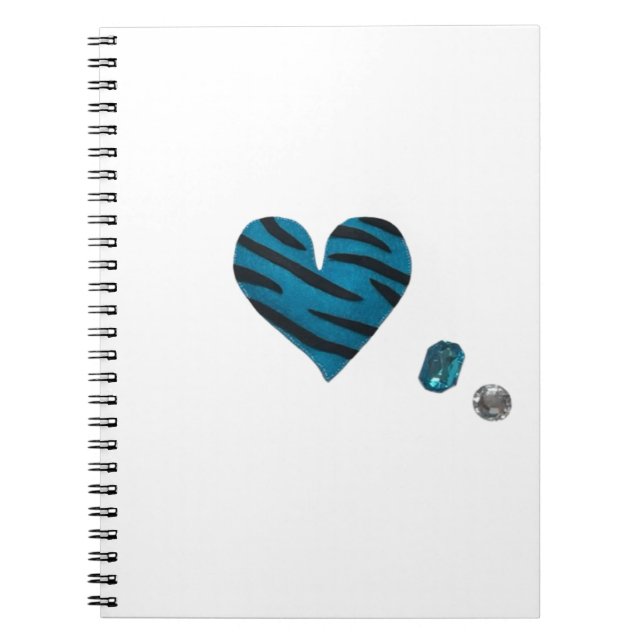 Caderno Espiral Zebra-heart (Frente)