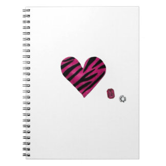 Caderno Espiral Zebra-heart