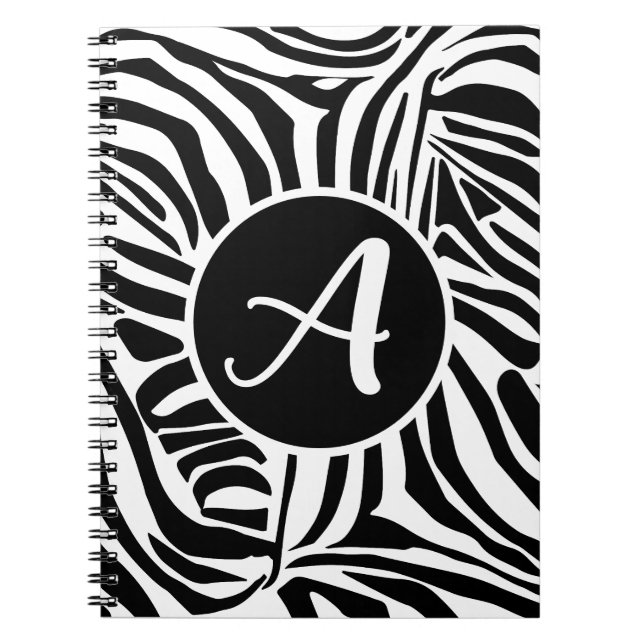 Caderno Espiral Zebra Pattern (Frente)