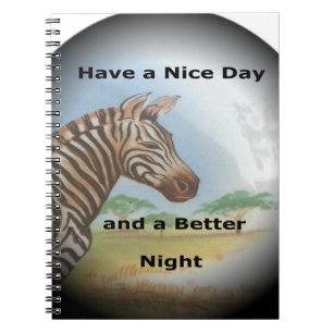 Caderno Espiral Zebra Portrait, Amboseli: O Espírito do Savann