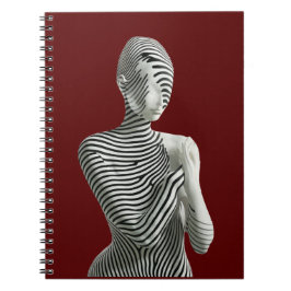Caderno Espiral Zebra Woman