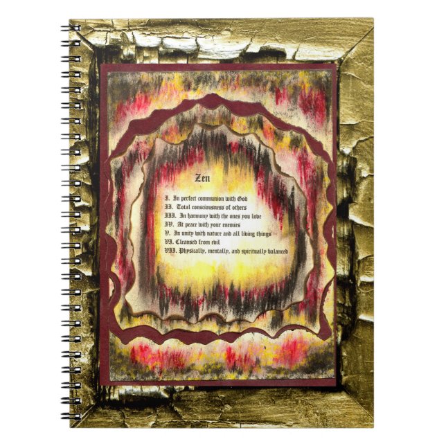 Caderno Espiral Zen (Frente)