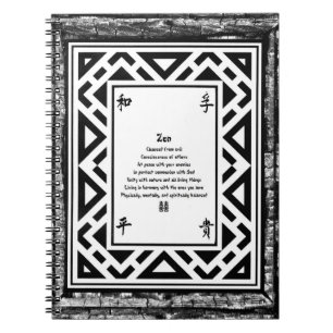 Caderno Espiral Zen