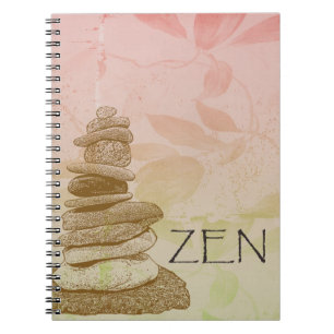 Caderno Espiral Zen Cairn