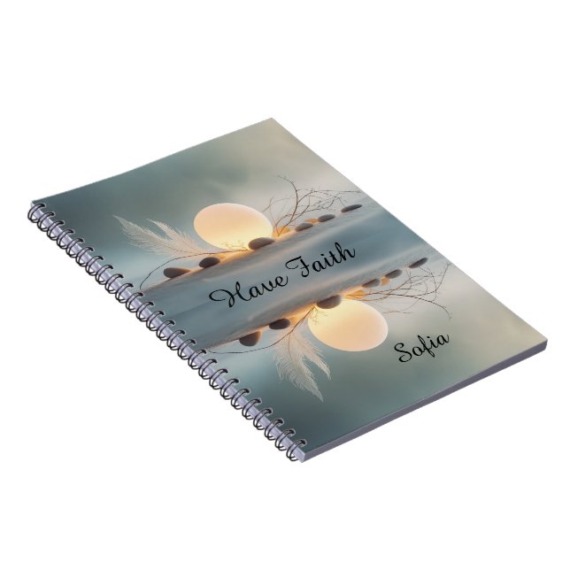 Caderno Espiral Zen Photo Journal: Full Wrap Memory & Healing (Lado Direito)
