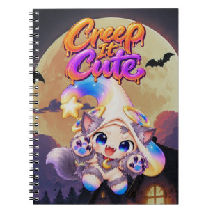 Caderno Espiral Zessi - "Creep It Cute" Halloween