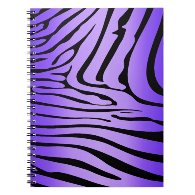 Caderno Espiral Zesty Zebra Purple (Frente)
