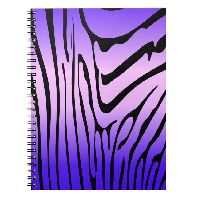 Caderno Espiral Zesty Zebra Purple (Frente)